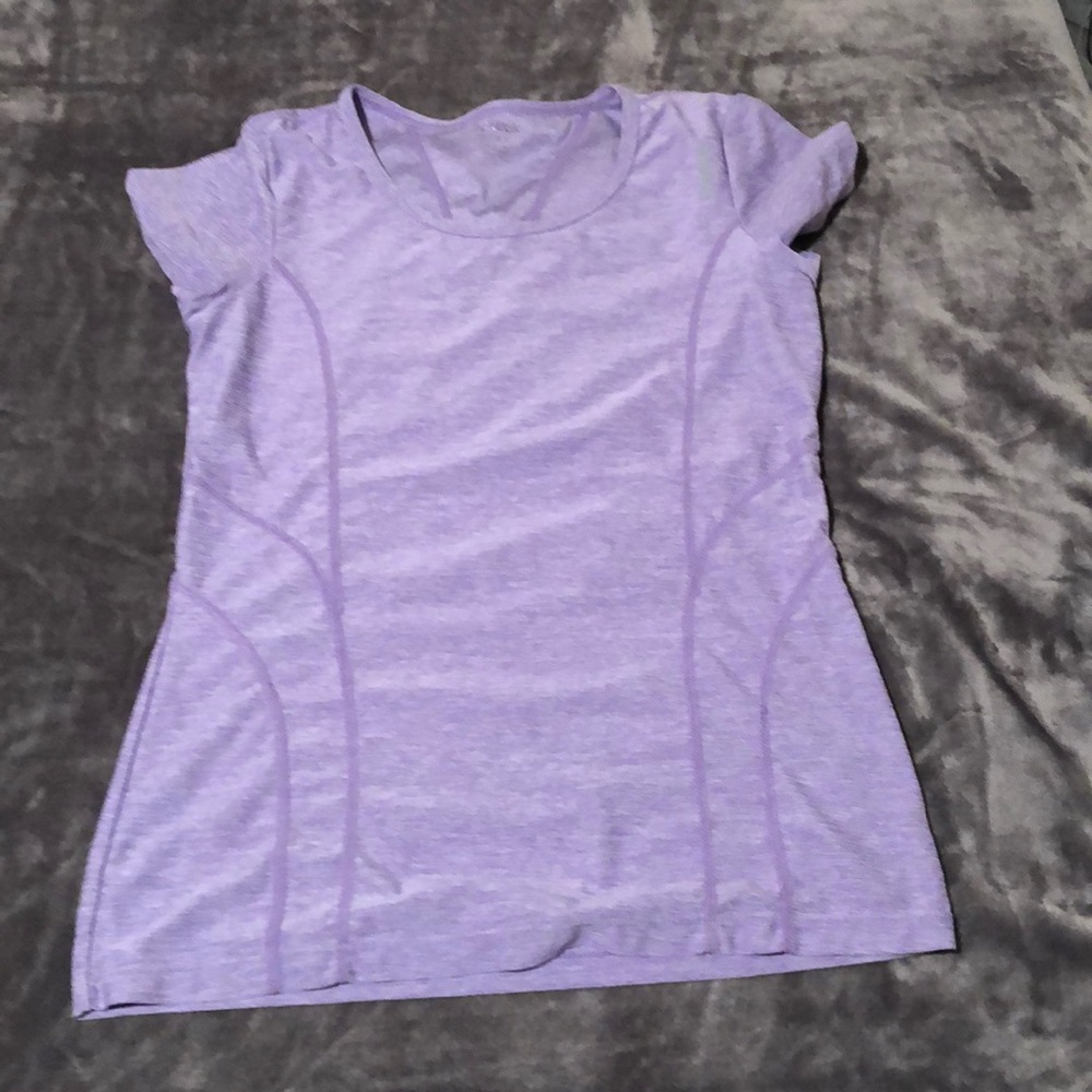 Lavender work out shirt